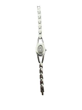 Vintage Ladies Advance Quartz Watch Metal Bangle